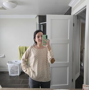 ❤️ SALE Cashmere Made In Napal Polka Dot Jumper